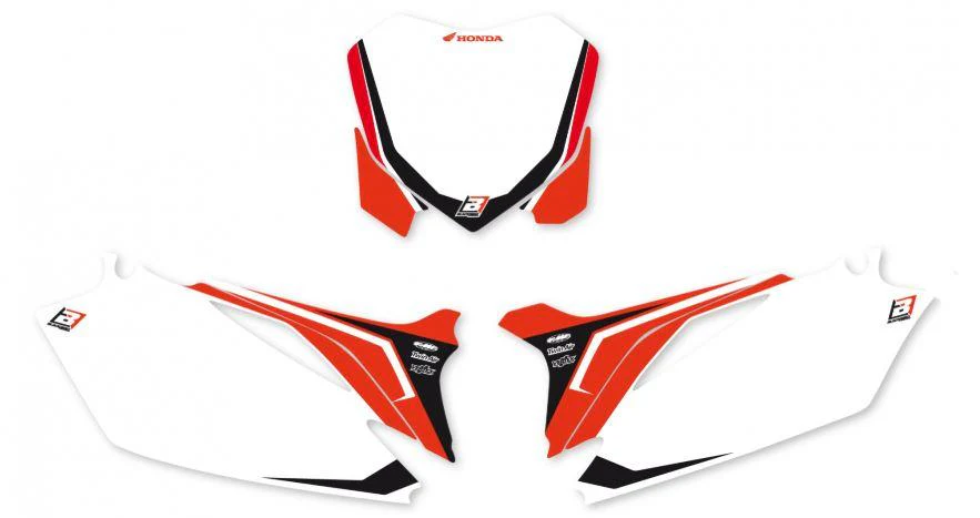CRF 250/450 HONDA PRE CUT, BLACKBIRD 6112N, NUMBER BOARD BACKGROUNDS