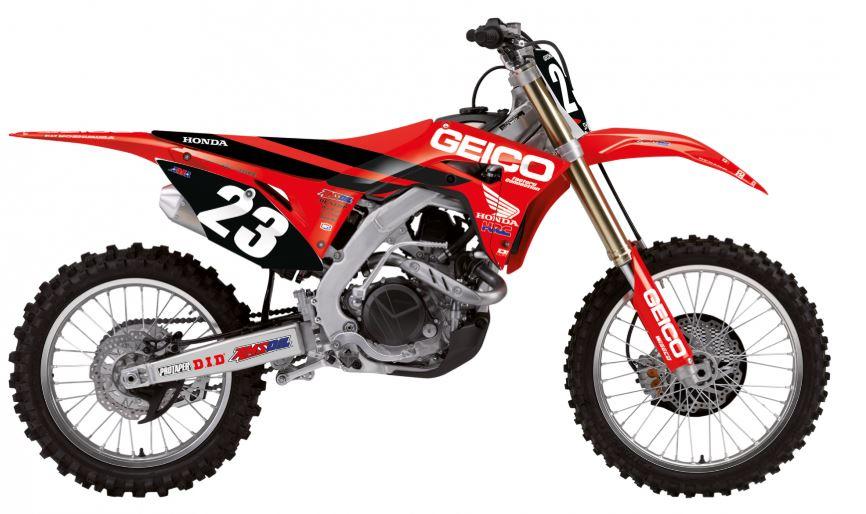 CRF250/450 HONDA GEICO TEAM, BLACKBIRD 8146R19 FULL KIT - Image 3
