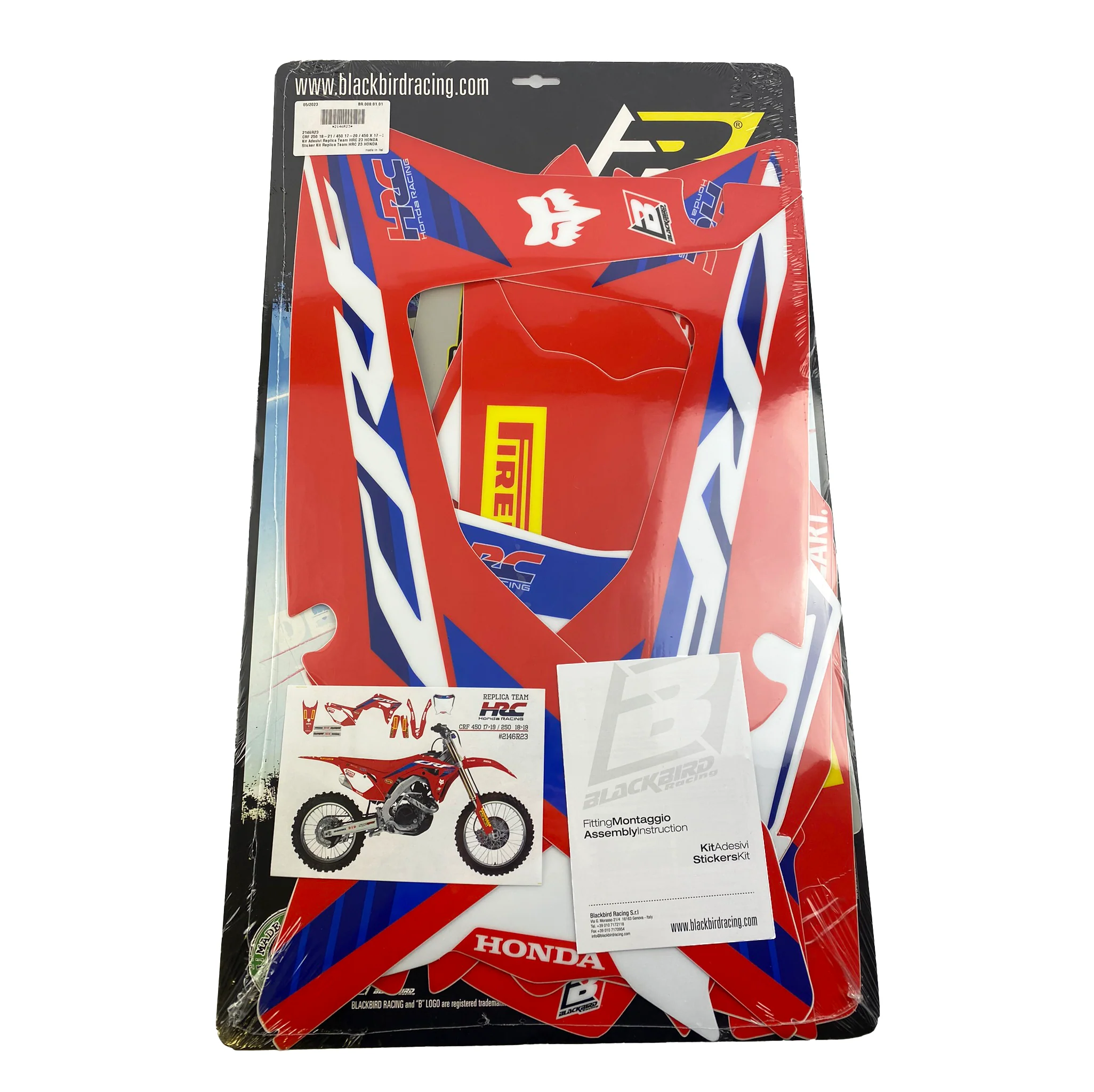 CRF250R/450R HONDA HRC, BLACKBIRD 2146R23 - Image 2