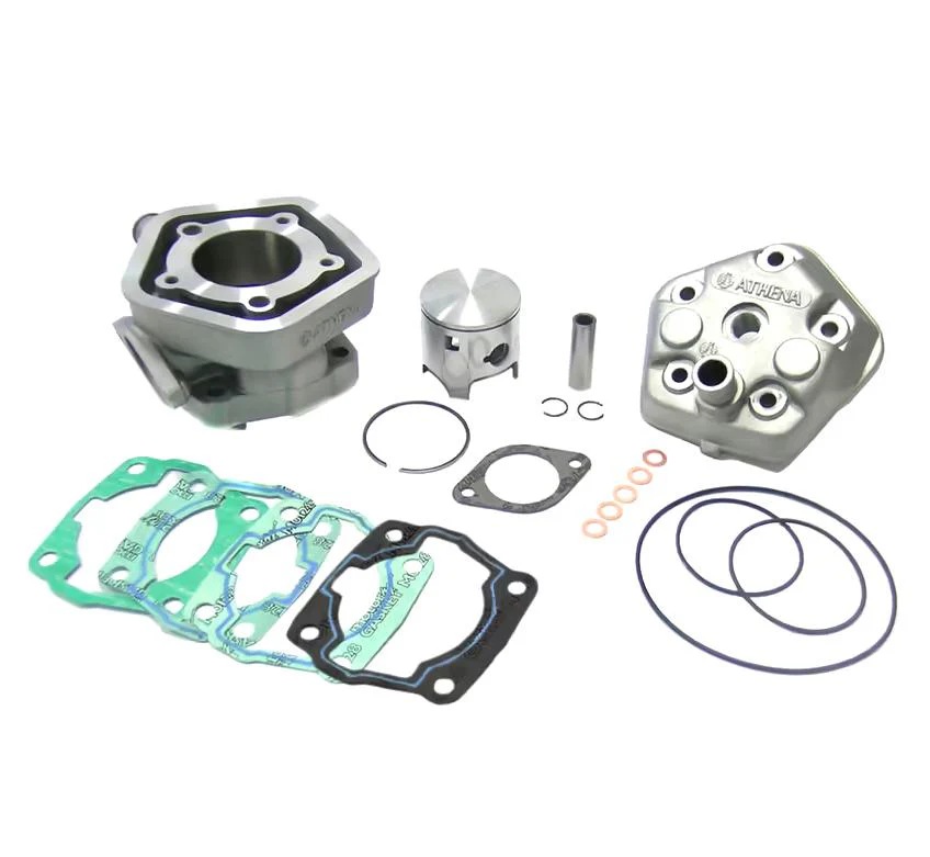 CYLINDER FULL KIT 50MM KTM SX/XC 65 01-08, ATHENA P400270100002 80CC BIG BORE, (piston included) - Image 2