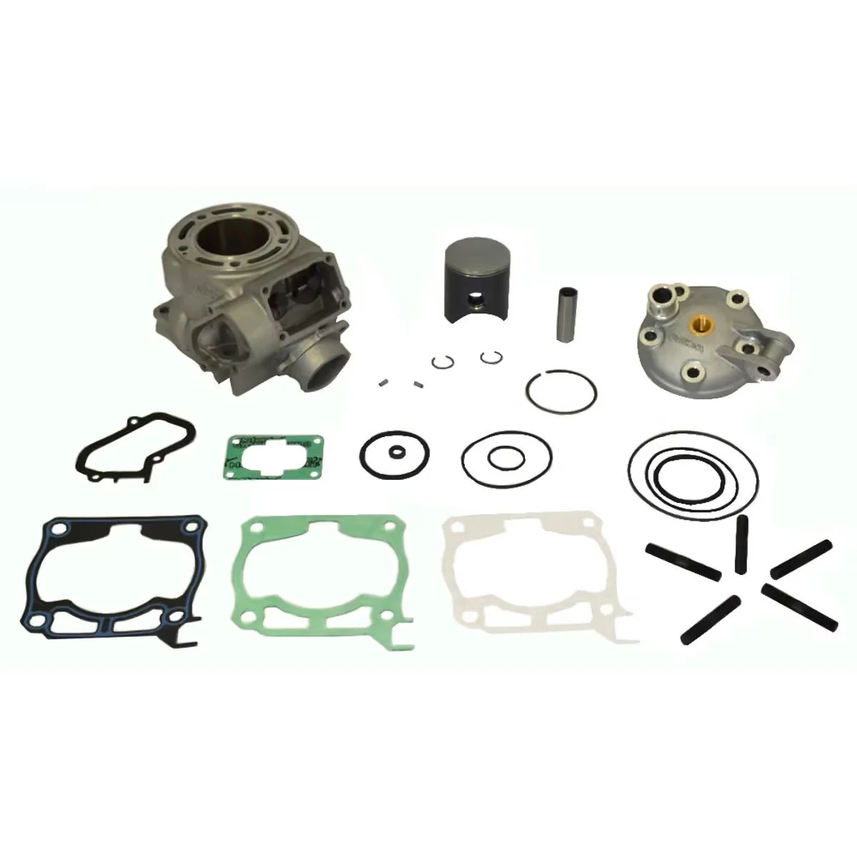 CYLINDER FULL KIT 54MM YAMAHA YZ 125 05-21, ATHENA P400485100017 STD BORE, (Piston included) - Image 2