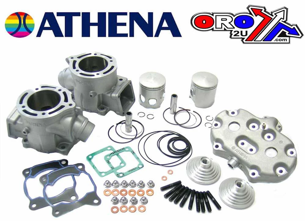 CYLINDER FULL KIT 68MM YAMAHA YFZ 350 87-06, ATHENA P400485100024 392CC BIG BORE, (Pistons included) - Image 2