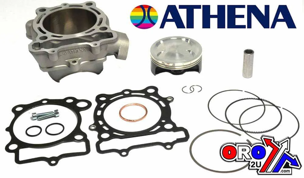 CYLINDER FULL KIT 77mm 15-16 KAWASAKI KX250 ATHENA STD BORE PISTON INCLUDED P400250100020 - Image 2