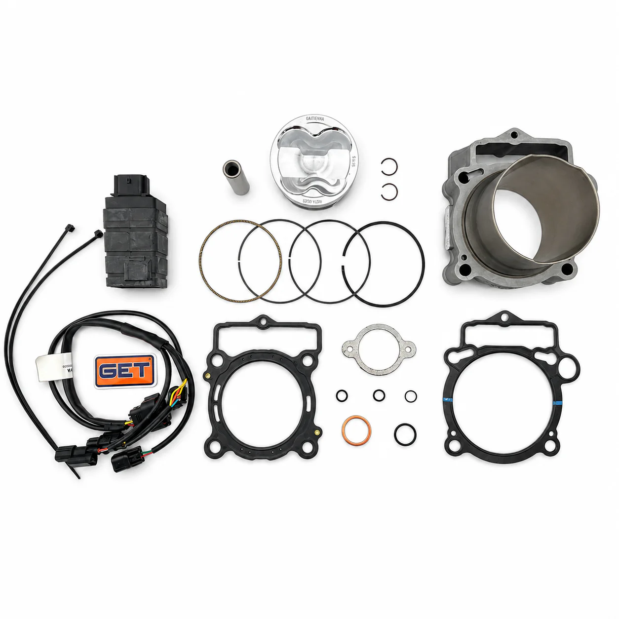 CYLINDER FULL KIT 85MM KTM SX-F/XC-F 250 19-22, ATHENA P400270100025 300CC BIG BORE, (Piston included)