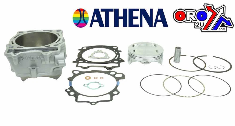 CYLINDER FULL KIT 97mm 14-17 YAMAHA YZ450 ATHENA P400485100053 STD BORE PISTON INCLUDED - Image 2