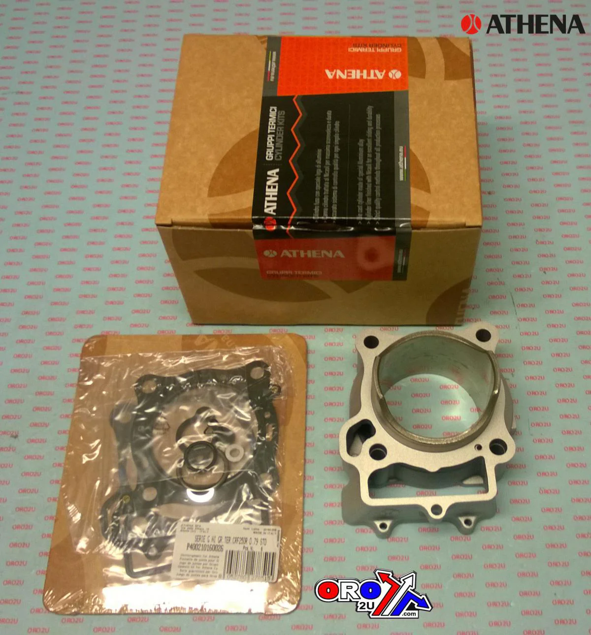 CYLINDER KIT HONDA CRF 250 R 18-26, 79mm. ATHENA EC210-066 STD BORE, (Piston not included) - Image 2