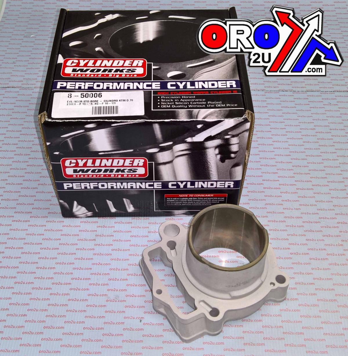 CYLINDER ONLY KTM 16-18 SXF250 78mm, CYLINDER WORKS 50006 STD - Image 3