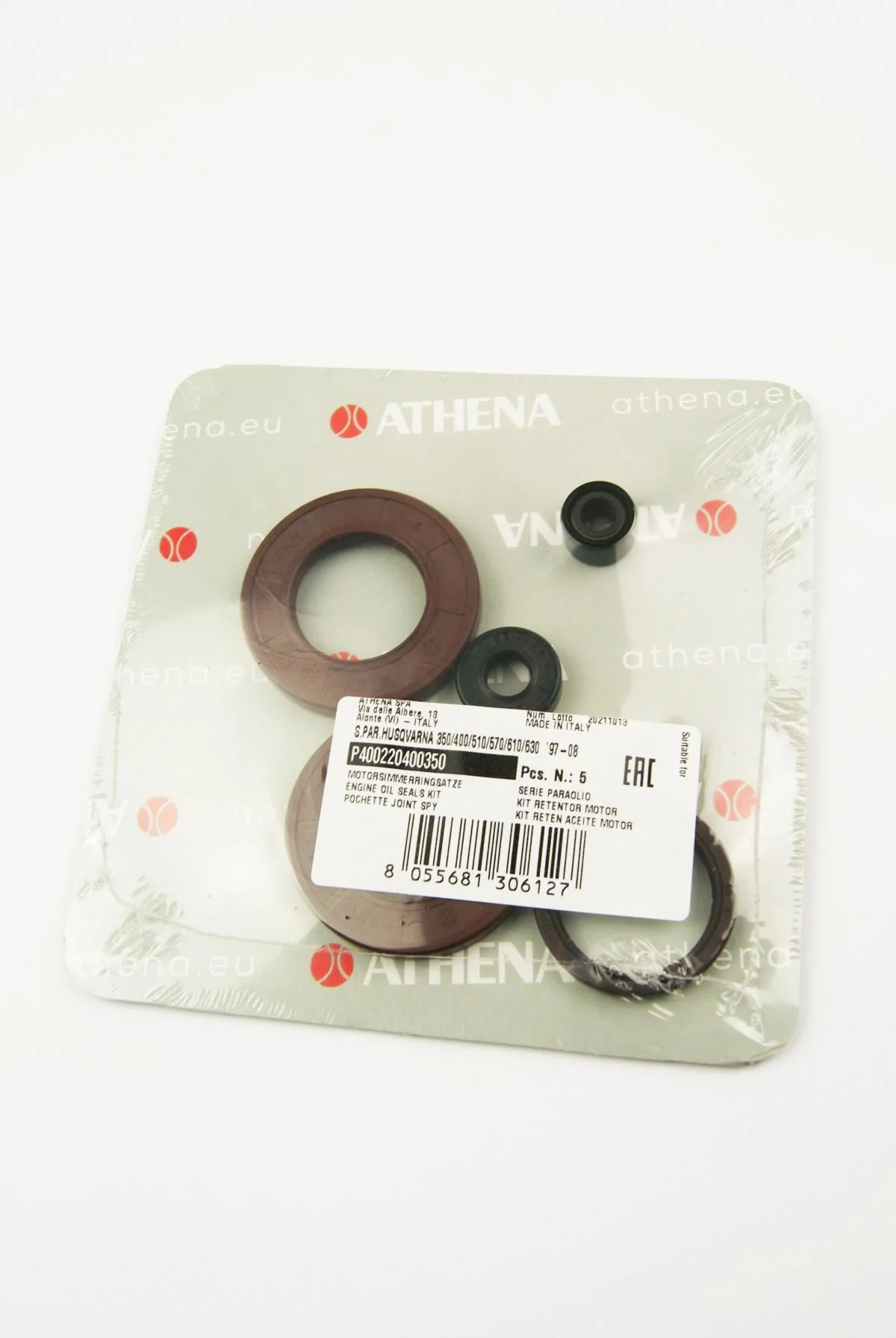 ENGINE OIL SEAL SET 350/400/410/510/570/610 89-06, ATHENA P400220400350 HUSQVARNA - Image 2