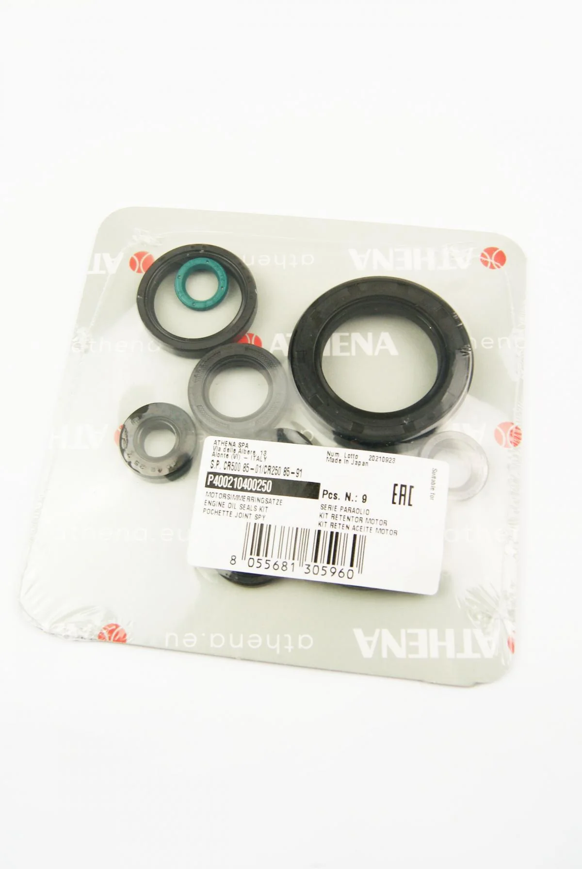 ENGINE OIL SEAL SET CR 250/500 85-91, ATHENA P400210400250 HONDA - Image 3