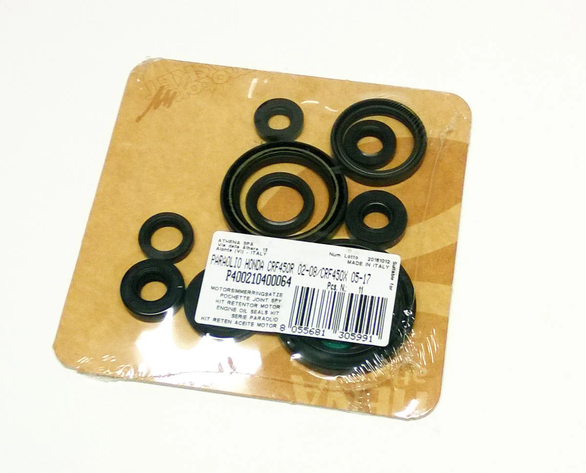 ENGINE OIL SEAL SET CRE/CRF/CRM 450/490 05-17, ATHENA P400210400064 HONDA - Image 2