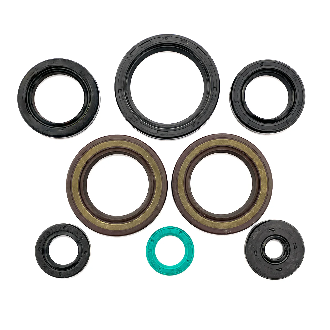 ENGINE OIL SEAL SET TM 250 300 19-26 ATHENA P400465400011 - Image 3