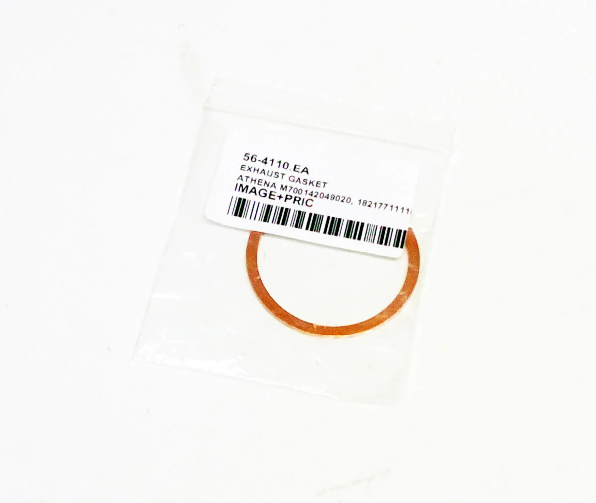 EXHAUST GASKET 42x49x2 COPPER, ATHENA M700142049020 HUSQVARNA 450/511 - Image 2