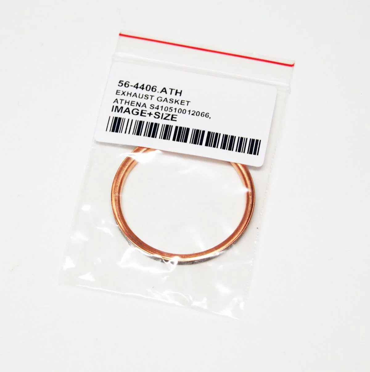 EXHAUST GASKET SUZUKI RM-Z/RMX-Z 450 12-22, ATHENA S410510012066 KAWASAKI KX 4550 19-22 - Image 2