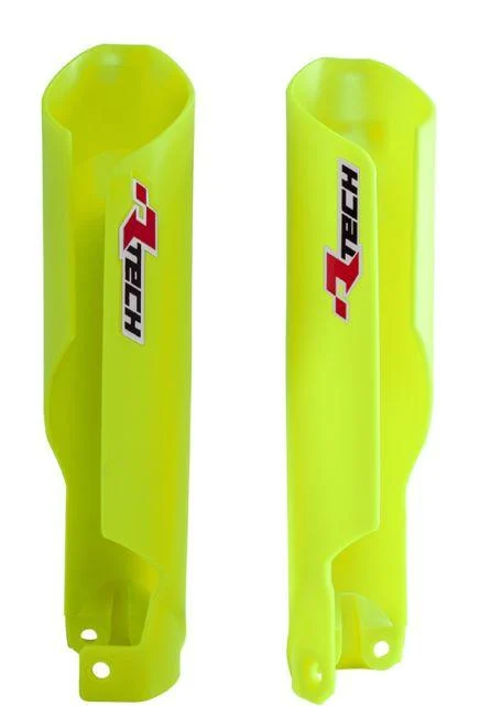 FACTORY WRAP FORK PROTECTORS 20-25 BETA NEON YELLOW, RTECH R-PSBETGF0022 - Image 2