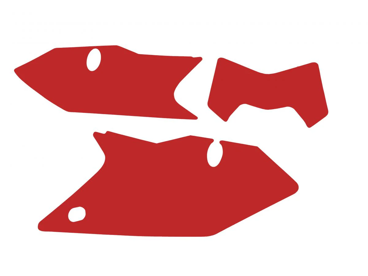 FANTIC XEF 2022-2025 PRE CUTS, BLACKBIRD 3F04/60 RED, NUMBER BOARD BACKGROUNDS