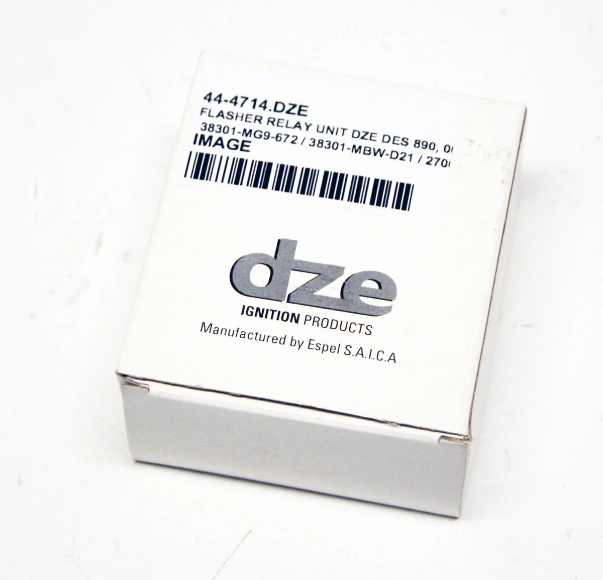 FLASHER RELAY UNIT 84-18 HONDA KAWASAKI DZE 44-4714.DZE 12V 2 TERMINAL 38301-MG9-672 - Image 3