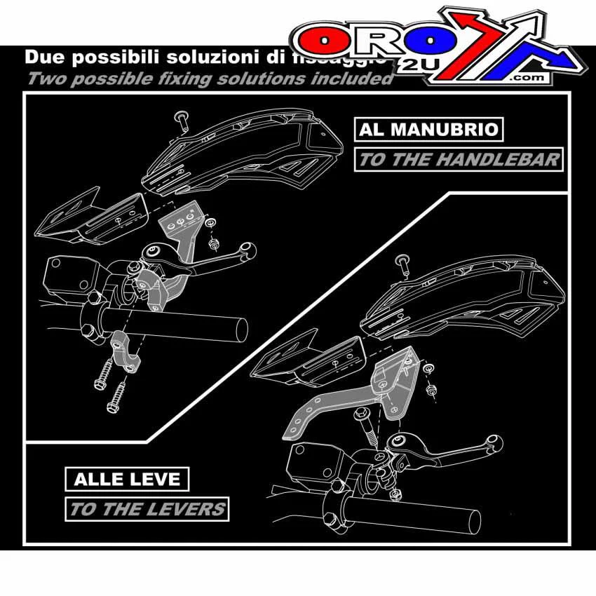 FLX HANDGUARDS STANDARD, RTECH R-KITPMFLRS00, WITH MOUNTS - Image 2