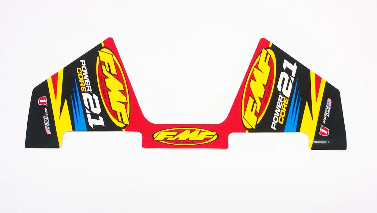 FMF POWERCORE 2.1 DECAL, FMF 014826 - Image 2