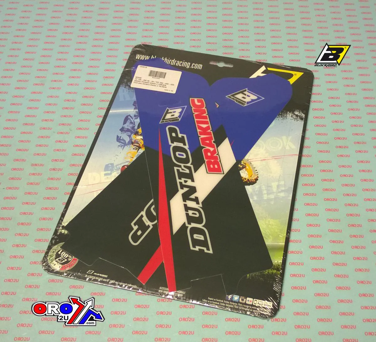 FORK DECALS 96-04 YZ/YZF, BLACKBIRD 5234N STICKER KIT - Image 2