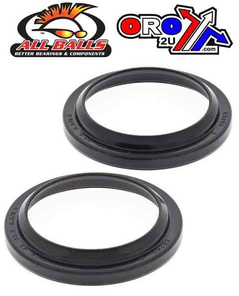 FORK DUST SEAL SET ALLBALLS, ALLBALLS 57-117 DUST SEAL KIT 43MM - Image 2