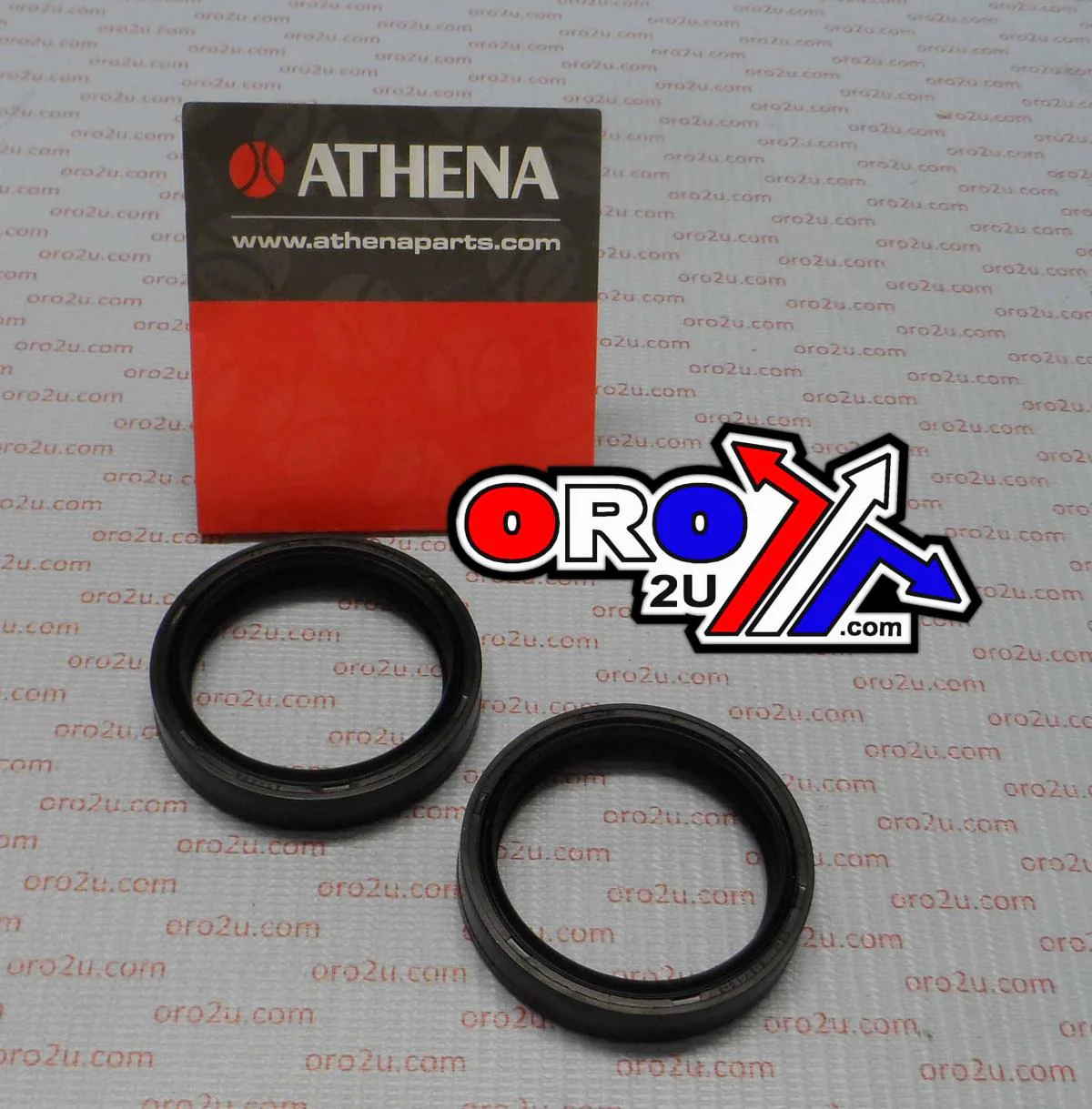FORK OIL SEAL SET 43x52.7x9.5/10.3, ATHENA P40FORK455101 - Image 2
