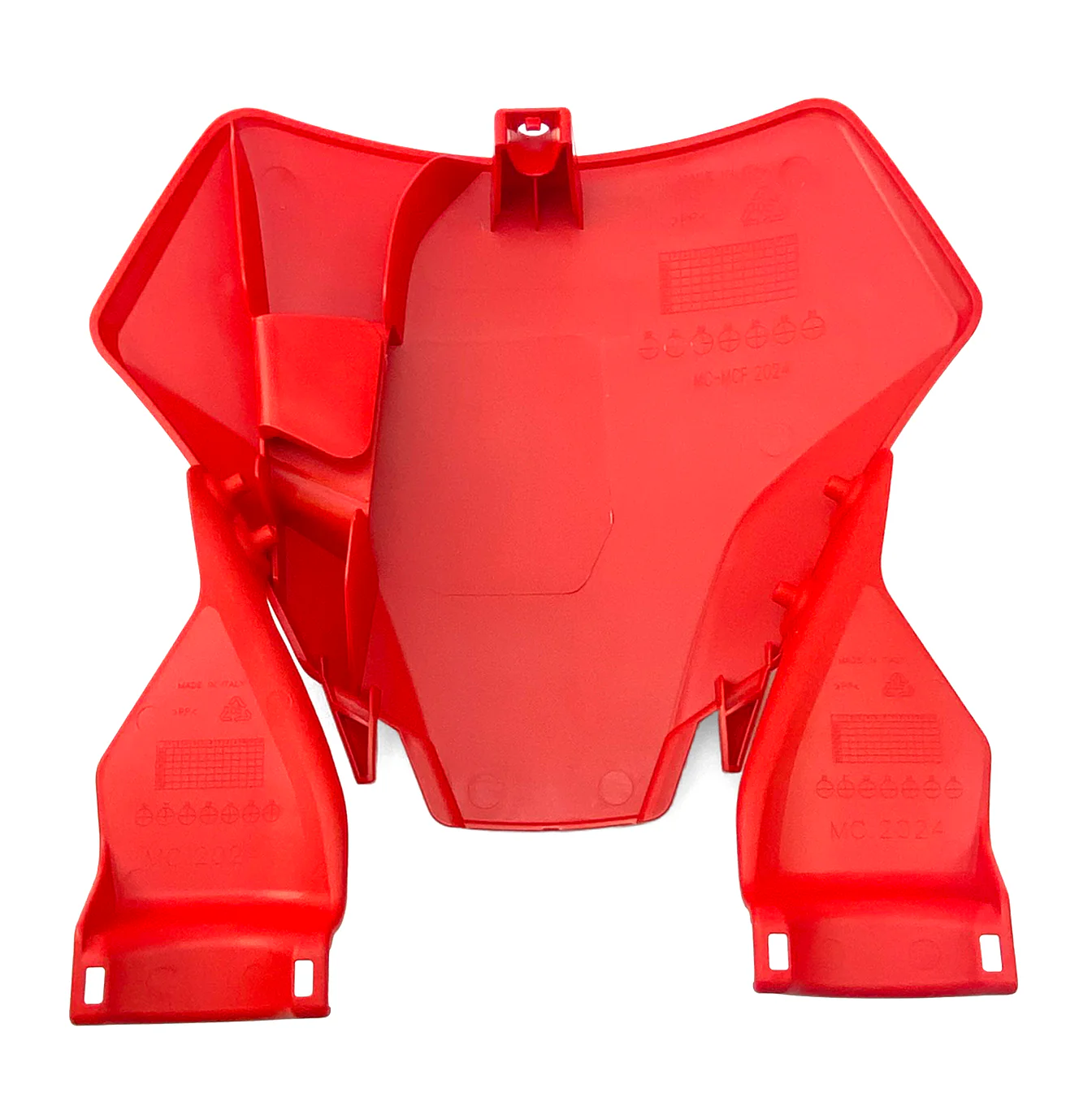 FRONT NUMBER PLATE GASGAS 2024-25 RED, R-TECH R-TBGASRG0023 - Image 3