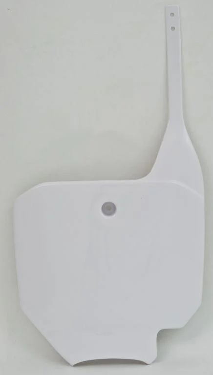 FRONT PLATE CRF150 CR80 CR85, RTECH R-TBCR0BN0085 WHITE - Image 2