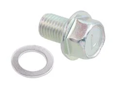 FRONT/REAR DIFFERNTIAL MAGNETIC DRAIN PLUG M10x1.25MM KAWASAKI 130BA1014, 92065-058