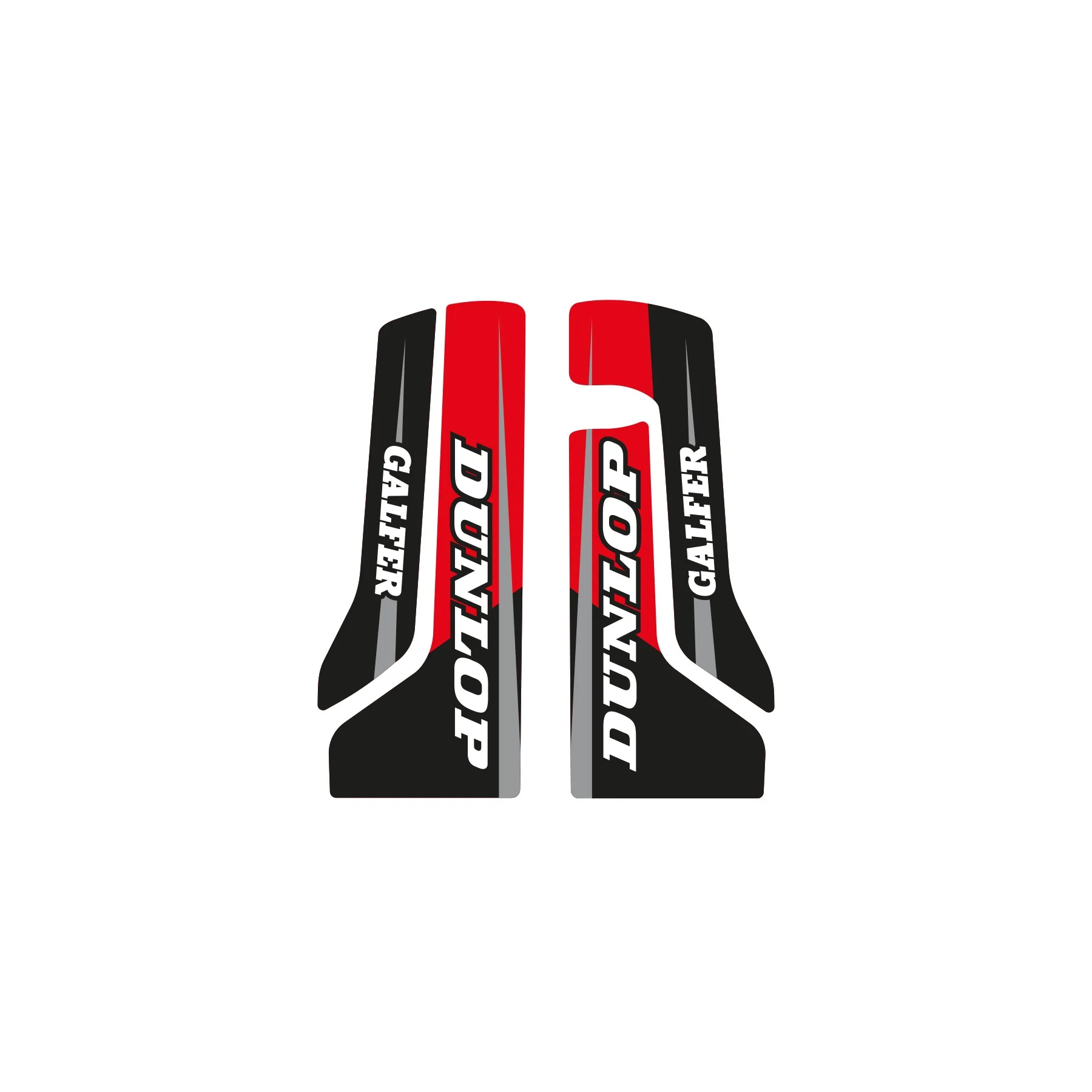 GASGAS 24-25 FORK DECALS, BLACKBIRD 5905AB