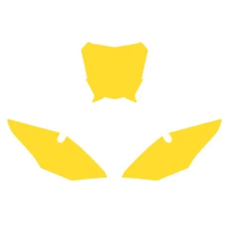GASGAS MC 2021-2023 PRE CUT, BLACKBIRD 3910/40 YELLOW, NUMBER BOARD BACKGROUNDS