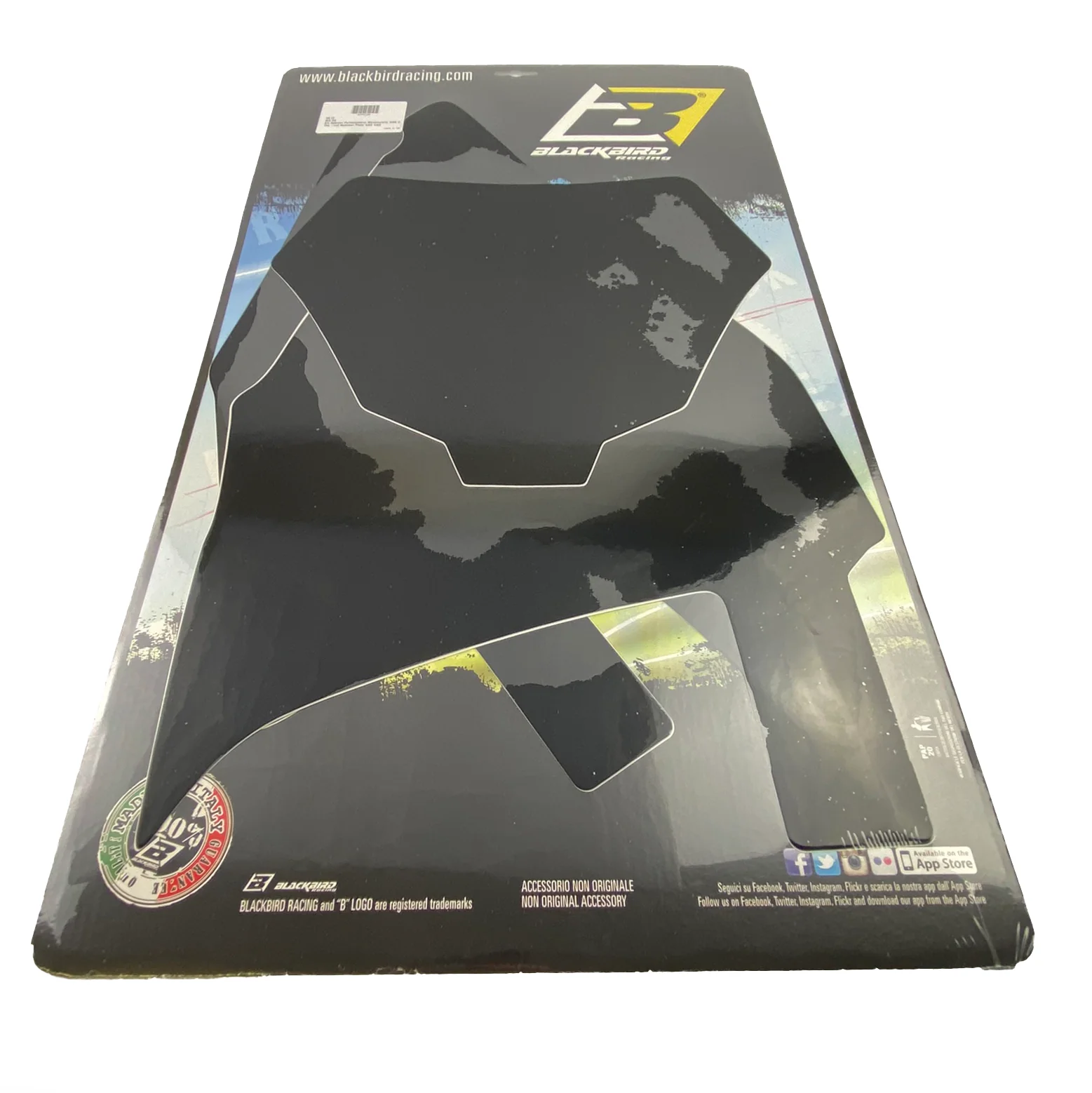 GASGAS MC 24-25 PRE CUT BACKGROUNDS, BLACKBIRD 3912/20 BLACK NUMBER BOARDS - Image 2