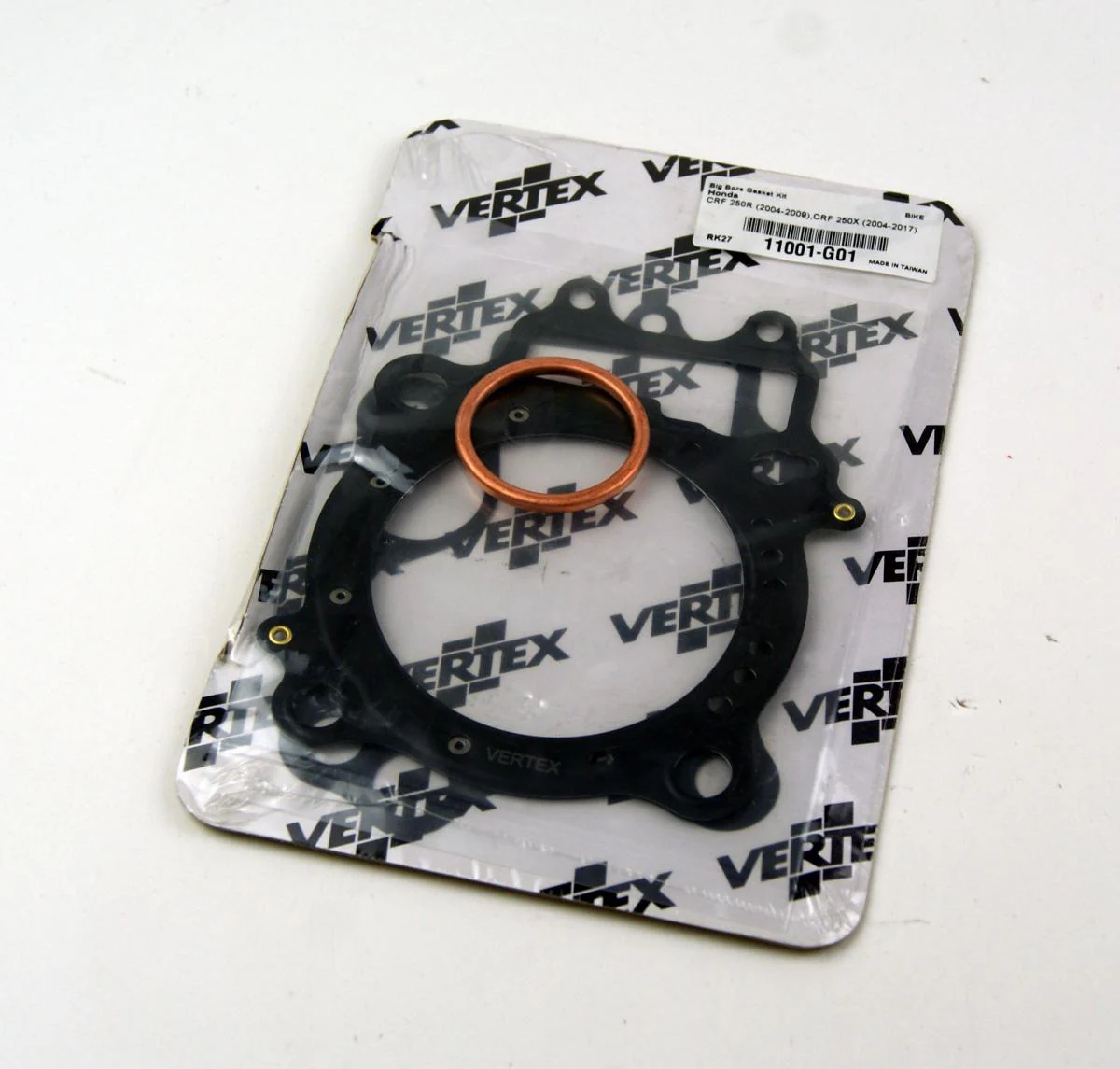 GASKET KIT TOP END +3.00mm BIG BORE 81.00mm 2004 - 2017 CRF 250 R X CYLINDER WORKS 11001-G01 - Image 2