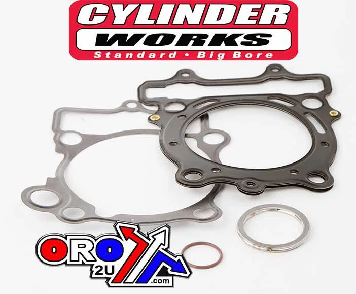 GASKET TOP KIT 10-18 RMZ250 80mm, WORKS 41004-G01 BIG BORE +3mm - Image 2