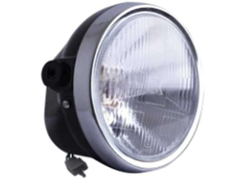 HEAD LIGHT UNIT ROUND CLEAR GLASS 2002 - 2013 YAMAHA YFB125 TYPE - Image 2