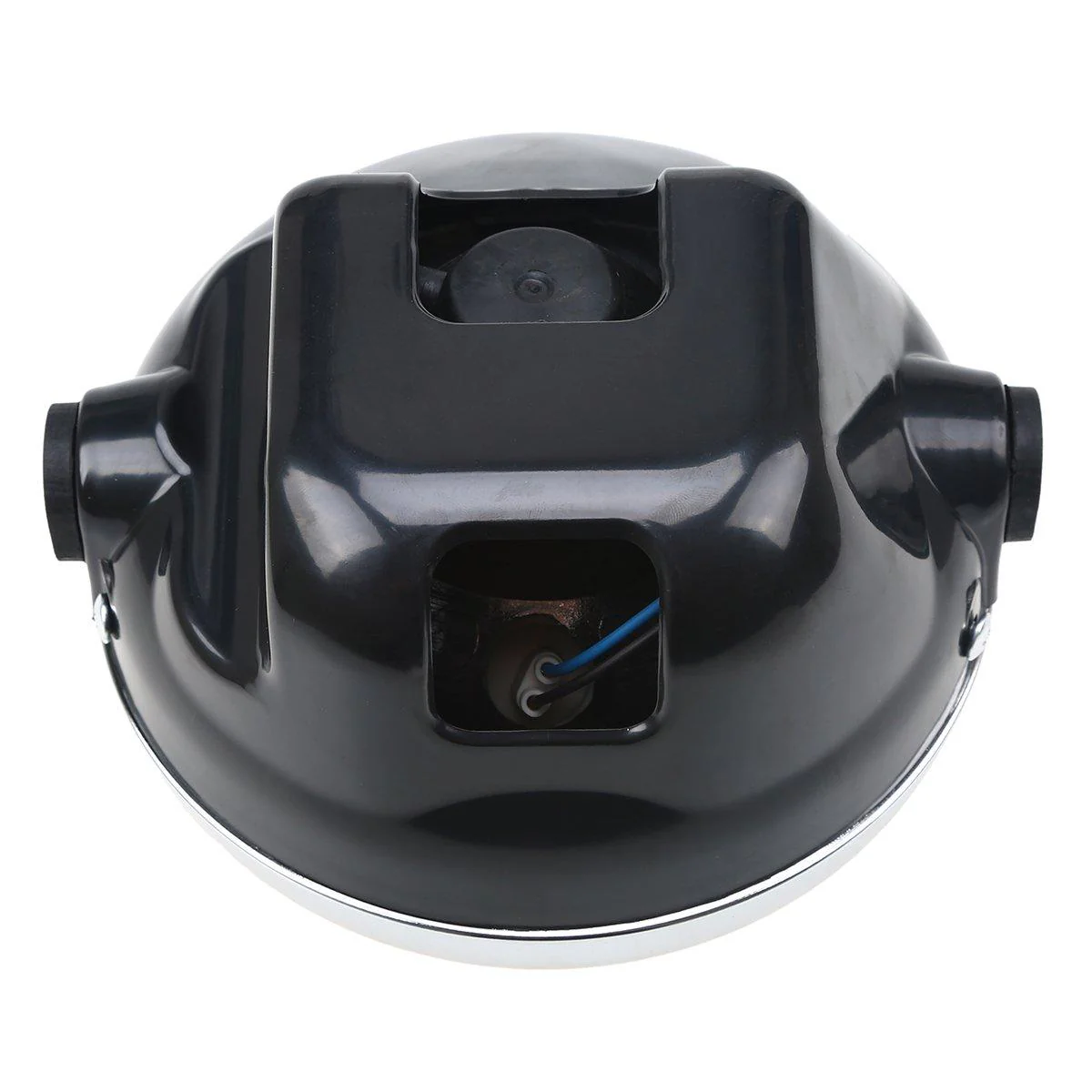 HEAD LIGHT UNIT ROUND CLEAR GLASS 2002 - 2013 YAMAHA YFB125 TYPE - Image 3