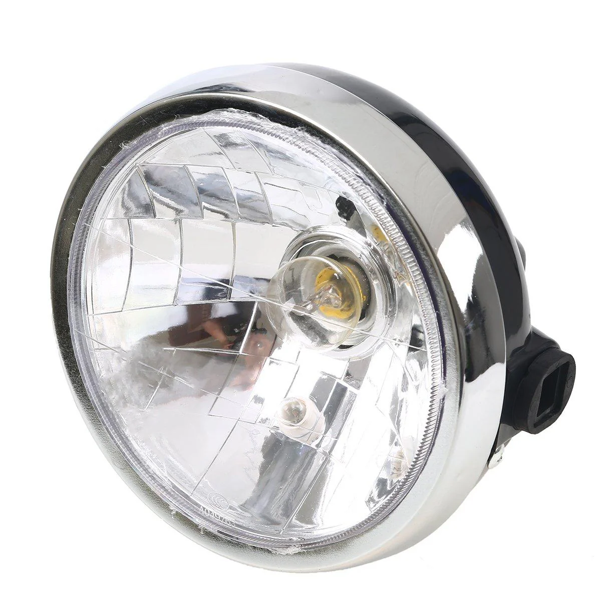 HEAD LIGHT UNIT ROUND CLEAR GLASS 2002 - 2013 YAMAHA YFB125 TYPE - Image 4