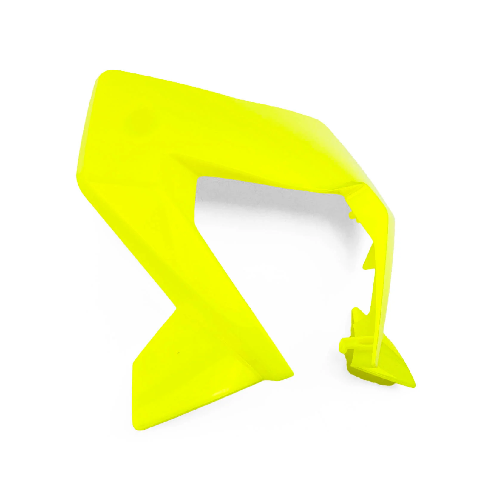 HEADLIGHT COWL KTM EXC EXCF 2024-2025 NEON YELLOW, R-TECH R-MASKKTMGF24