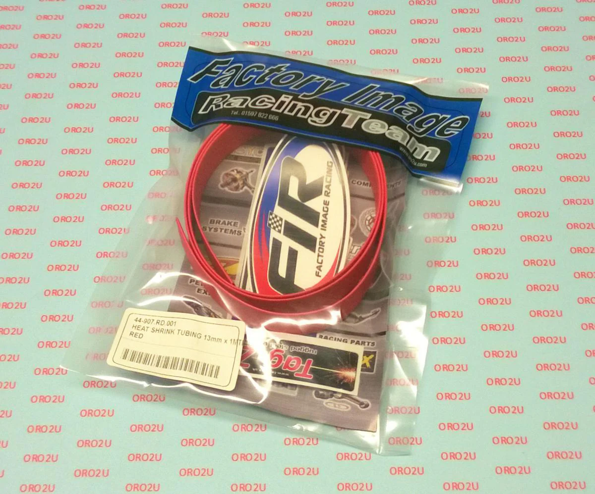 HEAT SHRINK TUBING 13mm x 1MTR, RED - Image 2
