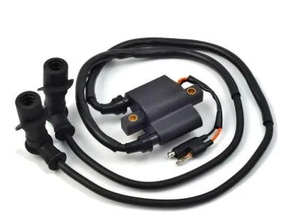 IGNITION COIL SPARK PLUG & CAP TWIN OUTPUT 2004-2006 POLARIS SPORTSMAN 600 700 4010898 - Image 2