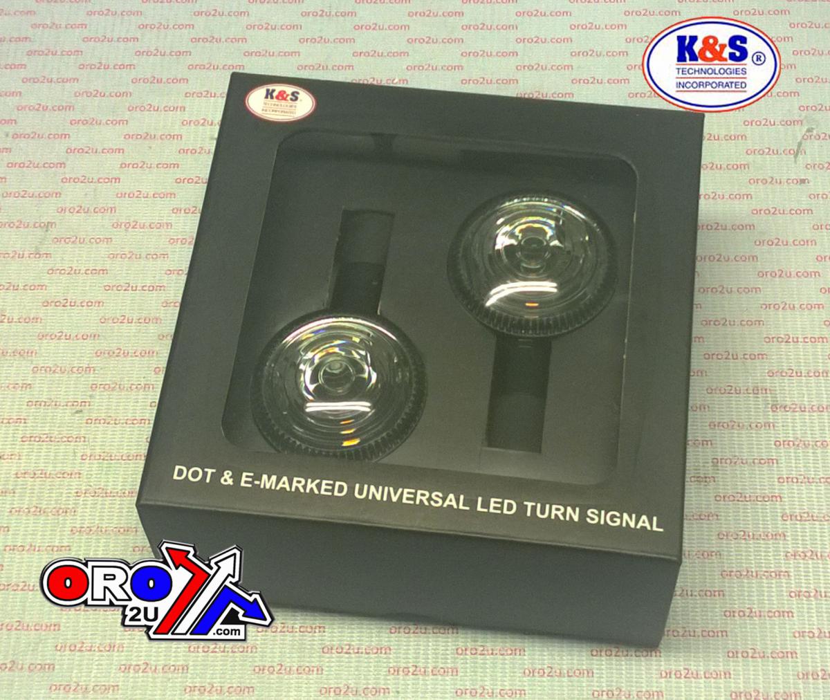 INDICATOR BLK/SMOKE LENS, K&S 25-9562 E-MARKED - Image 2