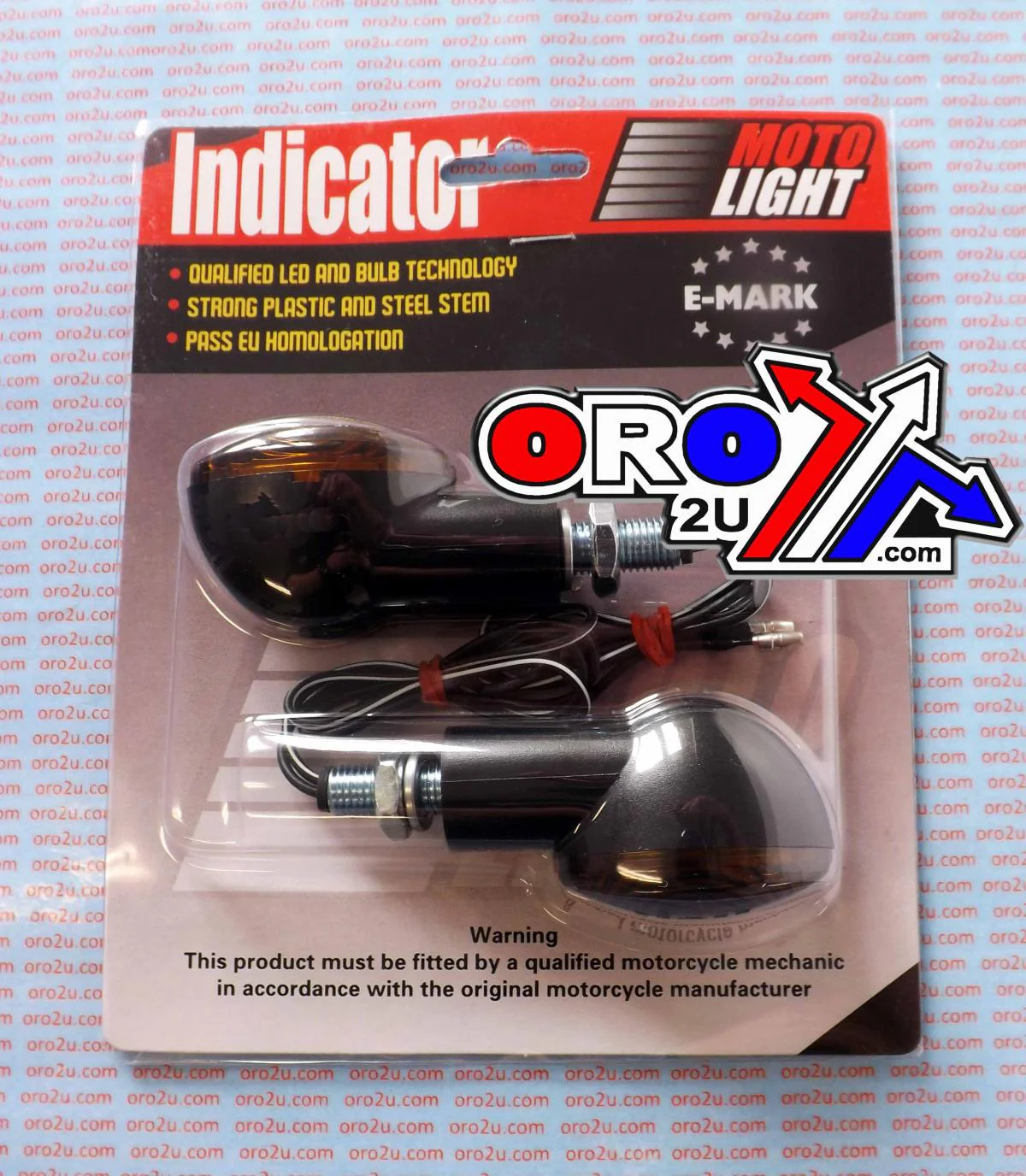 INDICATORS SMOKE 20mm SET/2 Black Housing inc Bulb E MARKED. MT-003-S-BK20