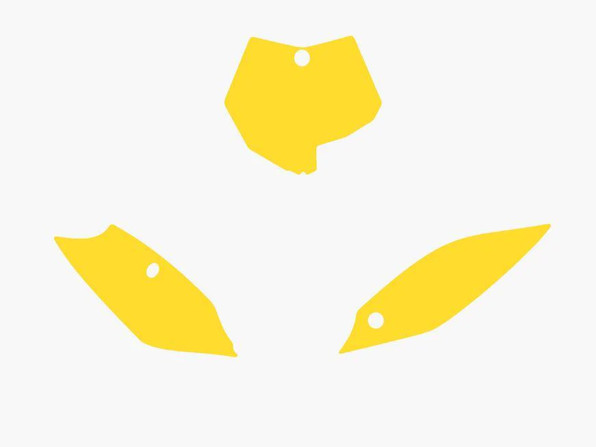 KTM SX 85 13-17 YELLOW BACKGROUNDS, BLACKBIRD 3520/40