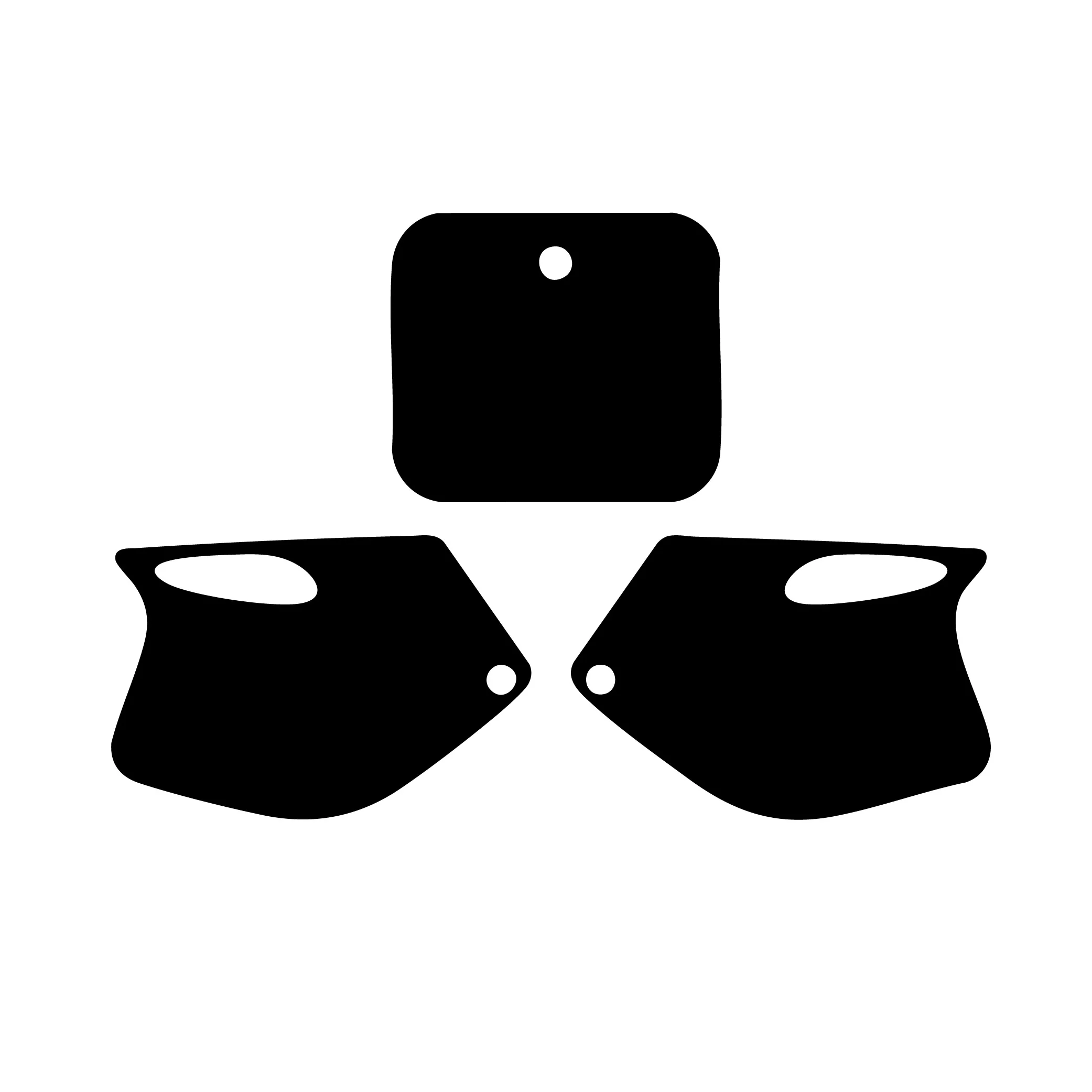 KTM SX 98-99 BLACK BACKGROUNDS, BLACKBIRD 3502/20