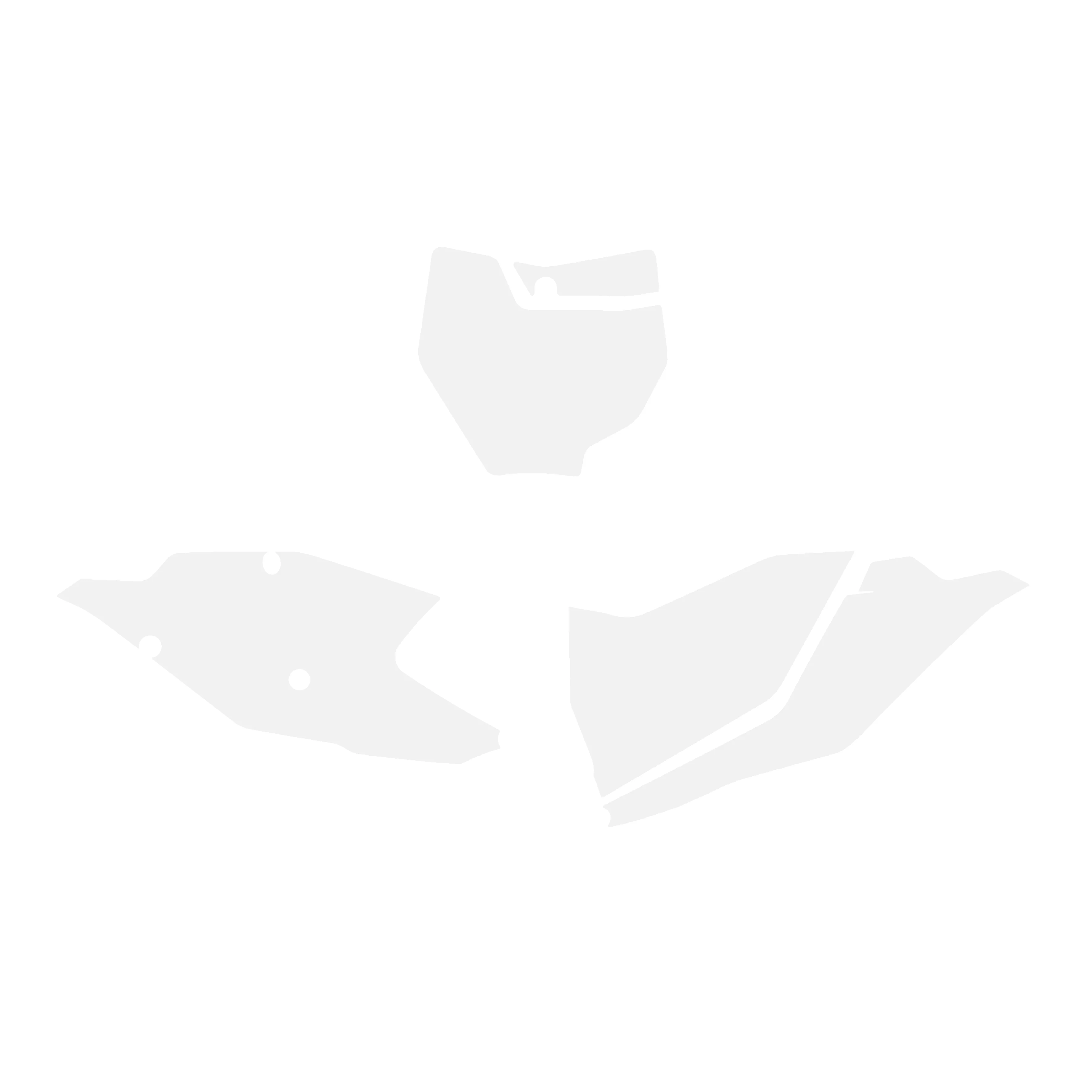 KTM SX/SXF 16-18 BACKGROUNDS, WHITE BLACKBIRD 3523/10