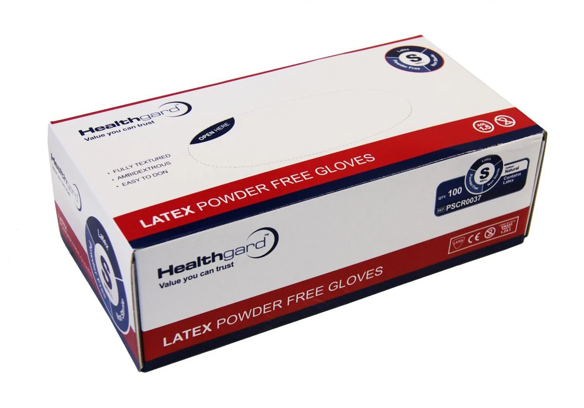 LATEX GLOVES POWDERED EX/LARGE PK100 GLV5XL - Image 2
