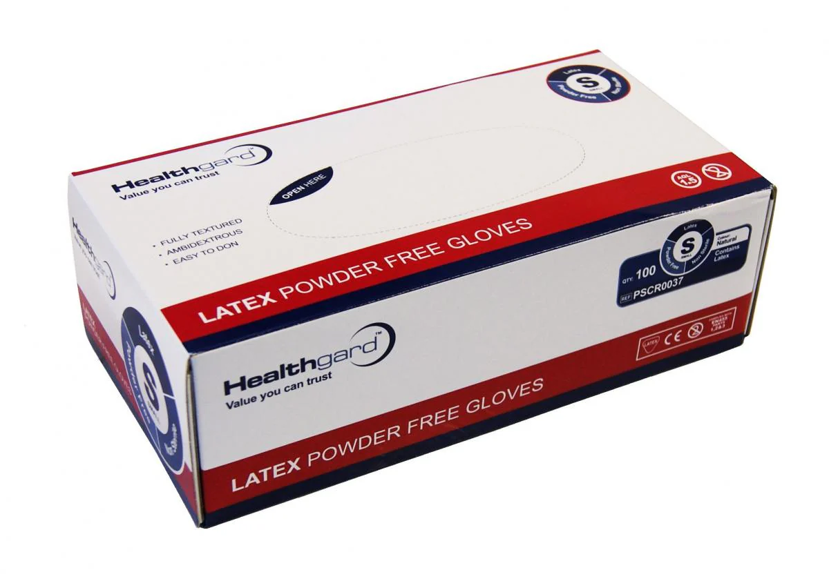 LATEX GLOVES POWDERED LARGE PK100 GLV5L - Image 3