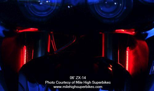 LED MINI LIGHT BAR 115x8 RED KS25-9641 - Image 3