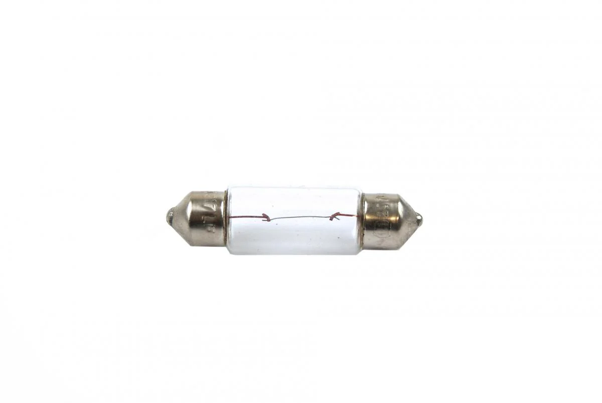 LIGHT BULB 12V 5W P239 FESTOON 11mm x 38mm