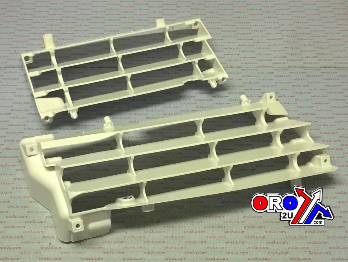 LOUVERS RAD RMZ450 WHITE, POLISPORT 8456200001, P8456200001