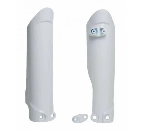 LOWER FORK GUARDS 19-25 KTM SX65, TC65 19-25, WHITE, RTECH R-PSKTMBN1965